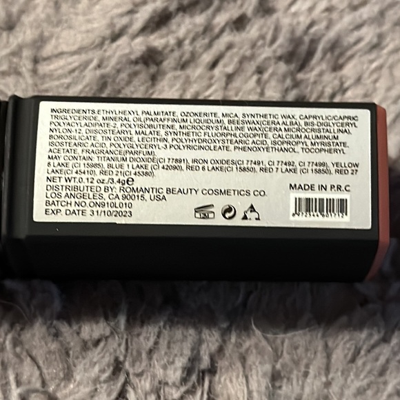 Romantic Beauty Matte Color 109 Pretty matte color with Gold Flecks - Picture 3 of 5